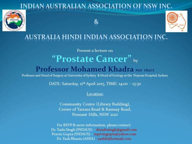 Prostate Cancer FLYER